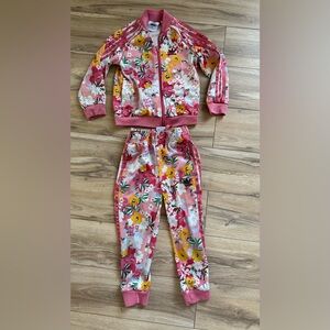 Girls Adidas Tracksuit